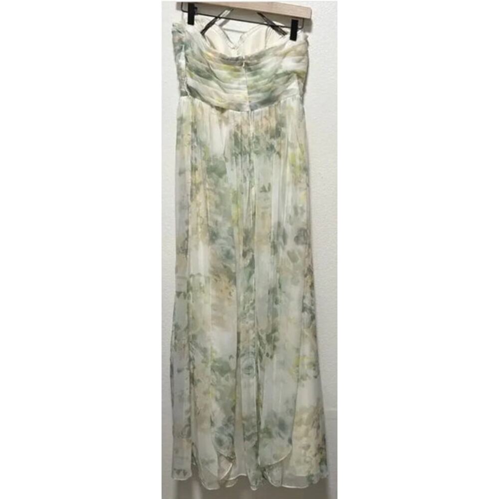 Jenny Yoo Nyla Tulle Convertible Floral Bridesmaid Dress Size 6 - Picture 7 of 7